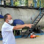 Harga Terus Meroket, Apriyadi Cek Operasional Pabrik Karet Muba