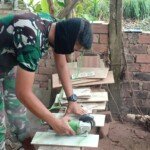 Pembangunan MCK Masuk Tahap Pemasangan Keramik
