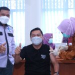 142 Staf Karyawan Kominfo Palembang Jalani Vaksinasi
