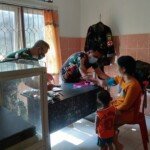 Tim Kesehatan TMMD Kebanjiran Pasien,Warga Keluhkan Gatal Hingga Flu