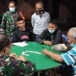 Jadi Ajang Silahturahmi, Danstagas TMMD Adakan Lomba Gaplek di Poskotis