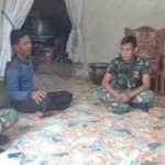 Satgas TMMD Kodim 0418 Anjangsana ke Rumah Warga