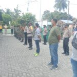 Tingkatkan Sinergitas, TNI Polri Kecamatan Perbaungan Gelar Apel Bersama