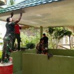Pos Kamling Masuk Tahap Finishing, Mulai Pengecetan Res Plang