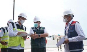 Bersama Gubernur Sumsel dan Project Director, Panca Tinjau Lokasi Pembangunan Jalan Tol Ogan Ilir-Prabumulih