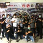 Klub Max Free Sumsel dan Brimob Polda Sumsel Ajak Masyarakat Palembang Jaga Kamtibmas