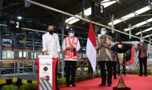 Resmikan KRL Yogyakarta-Solo, Presiden Jokowi: Ini Transportasi Massal Ramah Lingkungan