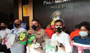 Tiga Kilogram Sabu Gagal Beredar di Sumsel