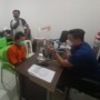 SP alias Apek saat diinterogasi di Jatanras Polda Sumsel usai membegal pasutri di Palembang (Dede Febryansyah / Mattanews.co)