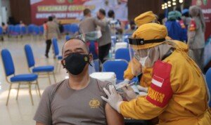 Perwira Tinggi Polri Jalani Vaksin Covid-19 Tahap 1 Hari Ini