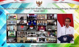 Presiden Jokowi Buka Rakornas Penanggulangan Bencana Tahun 2021