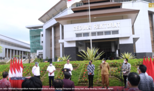 Presiden Jokowi: Kampus Baru Untirta Wakili Semangat Baru Majukan Pendidikan Tinggi di Banten