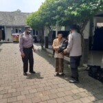 Kasat Binmas Polres Ciamis Silaturahmi ke Yayasan Yatim Piatu Manarul Ulum, Bagikan 100 Paket Sembako