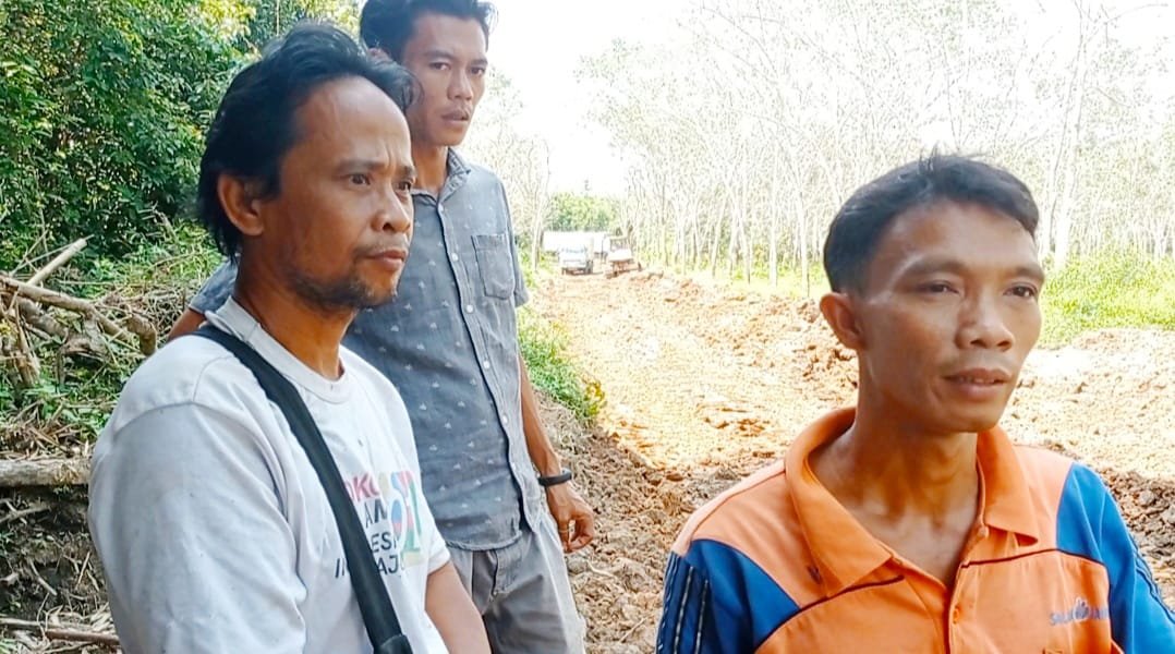 Seorang warga Tanjung Rambang Safri Erwansa