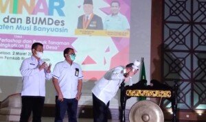 Pertamina Sosialisasikan Bisnis Pertashop Kepada Kades dan BUMDes Musi Banyuasin