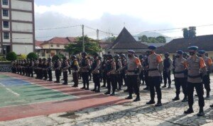 Apel Kesiapsiagaan Brimob Polda Jabar Guna Menjaga Kamtibmas