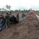 TMMD Kodim 0418 Palembang, Jalan Capai 30 Persen