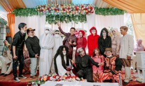 Viral!, Video Hantu-hantu Datangi Akad Nikah di Ciamis Sambil Bawa Kuburan