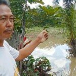 Sungai Kelekar Meluap, Muara Dua Prabumulih Digenangi Air