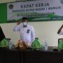Kepala Kantor Wilayah Kementerian Agama Prov. Sulawesi Barat H. M. Muflih B Fattah mengungkapkan Tiga hal saat menghadiri Acara Rapat Kerja Madrasah Aliyah Negeri 1 Mamuju di Asrama Tahfidz MAN 1, senin (8/3/2021).