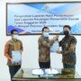 Walikota (Wako) Prabumulih, Ir H Ridho Yahya MM menerima berkas Laporan Hasil Pemeriksaan (LHP) Laporan Keuangan Pemerintah Daerah (LKPD) Pemerintah Kota Prabumulih Tahun Anggaran (TA) 2020 oleh Badan Pemeriksa Keuangan (BPK) RI perwakilan Sumatera Selatan (Sumsel).