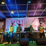 Dalam Peringatan Hari Musik Nasional, yang digelar KPJ Palembang dengan mengusung tema 'Menyapa Dengan Karya', bertempat di Guns Cafe, di Jalan Tasik, Kelurahan Talang Semut, Kecamatan Bukit Kecil, Palembang, Senin (8/3/2021).
