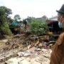 Dampak banjir di Desa Wadas, Kecamatan Telukjambe Timur,Kabupaten Karawang