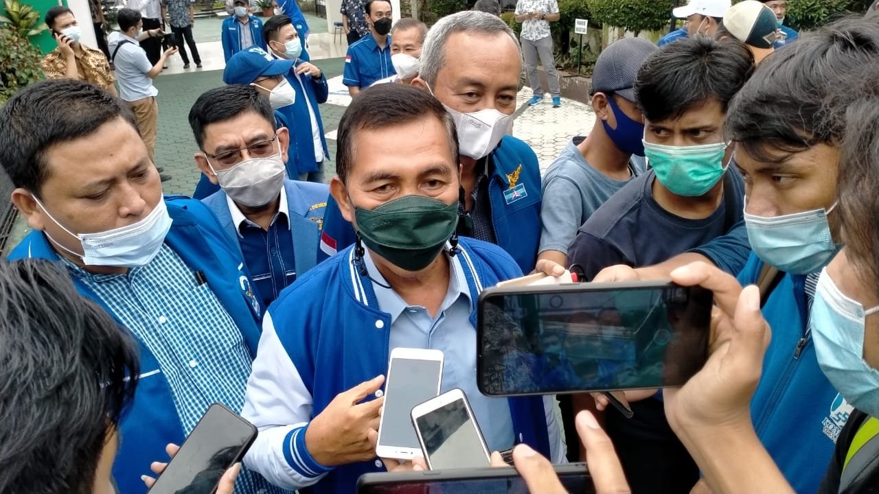 Ketua DPD Partai Demokrat Sumsel Ishak Mekki.