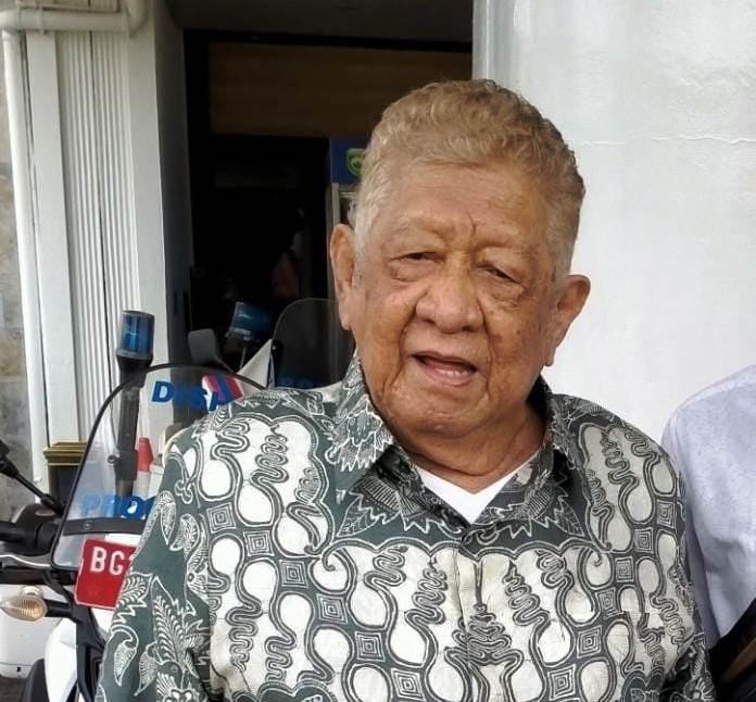 Tokoh masyarakat Sumsel Kemas Abdul Hali Ali atau dikenal dengan sebutan Haji Halim (Reza Fajri / Mattanews.co)