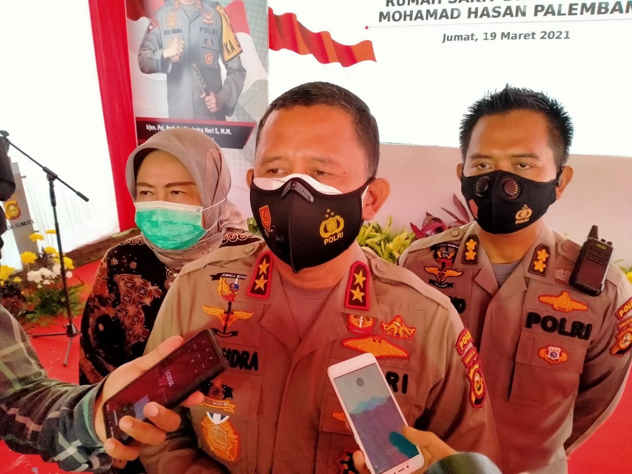 Kapolda Sumsel Irjen Pol Prof Dr Eko Indra Heri S
