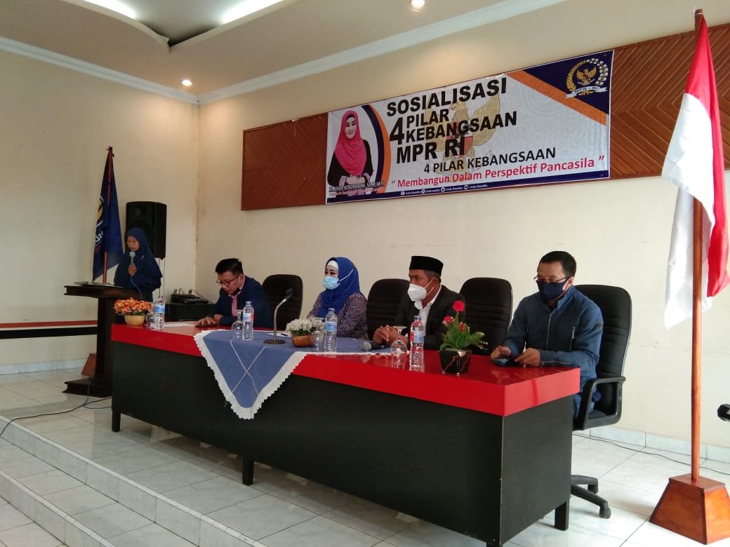 Partai Nasdem menggelar sosialisasi 4 pilar kebangsaan di Tanah Datar Sumbar (M Rafi / Mattanews.co)