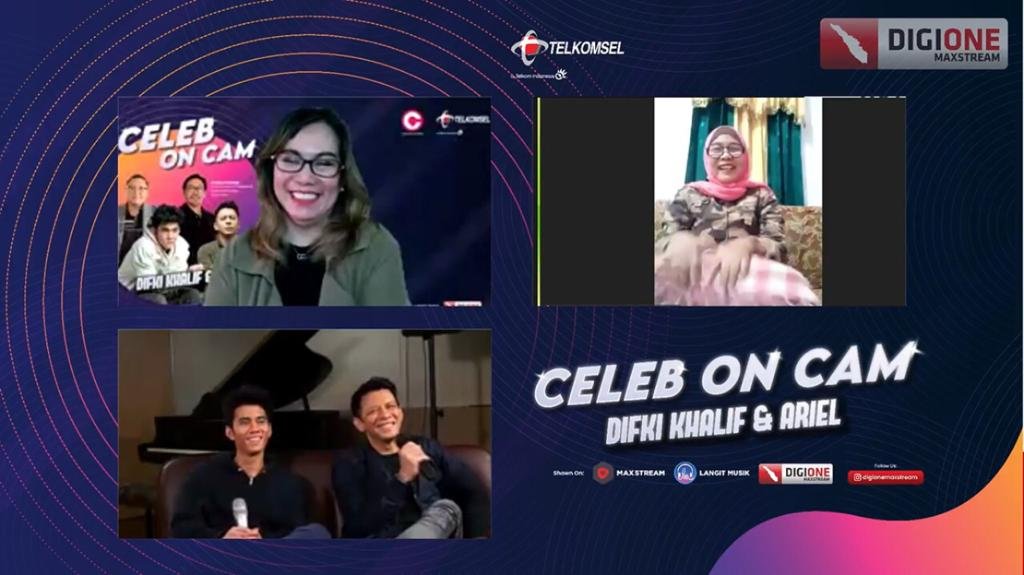 Telkomsel kembali gelar Celeb on Cam, acara  hiburan dan bincang inspiratif bersama selebriti serta rekan-rekan media.