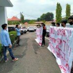 Aliansi Mahasiswa Peduli Sumsel Geruduk Kejari Palembang