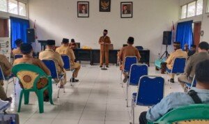 Camat Tegalwaru Lantik Lima Pjs Kepala Desa