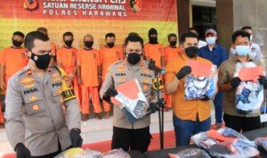 Satreskrim Polres Karawang Ringkus Sepuluh Predator Pencabulan Anak