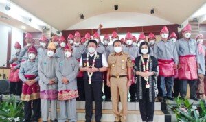 Hadiri Pengukuhan Pengurus FOKKU Kota Prabumulih, Herman Deru Jaga Kerukunan Antar Suku