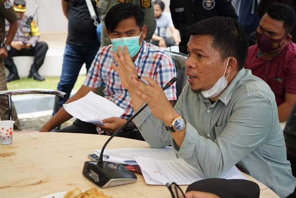 wakil ketua komisi II DPRD Sulbar Muhammad Hatta Kainang