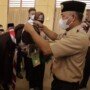 Sekda Muba, Apriyadi saat Menghadiri acara Kwartir Cabang Gerakan Pramuka Musi Banyuasin (Muba) melaksanakan Pelatihan Pengelolaan Kwartir Tingkat Cabang Gerakan Pramuka Muba, di Aula Darma Pramuka Kwarcab Muba, Rabu (17/03/2021).