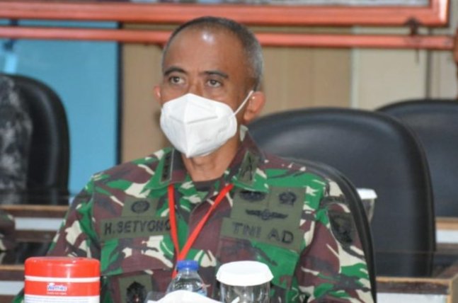 Dansatgas TMMD ke 110 Kodim 0418 Palembang Kolonel Inf Heny Setyono SPsi Msi,