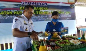 Rayakan HUT Ke-16 Lanal TBA Perkuat Komitmen Selaras Motto Profesional, Handal dan Membanggakan