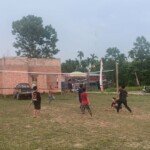 Pertandingan Voli di Lokasi TMMD Menjadi Hiburan Tersendiri