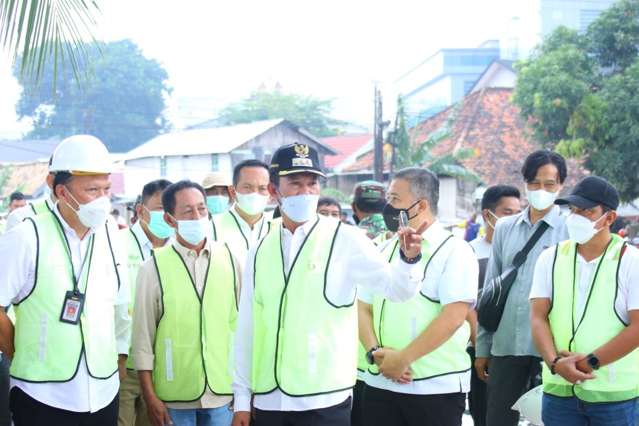 Harnojoyo Tinjau Aliran Sungai Lambidaro