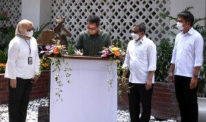 Kepala Sekretariat Presiden Resmikan Ruang Konservasi Benda Seni Istana Kepresidenan Jakarta