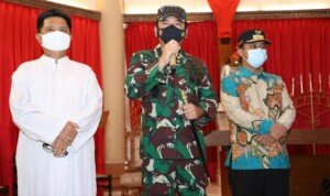 Tak Hanya Jakarta, Panglima TNI Terbang ke Makassar Untuk Memastikan Paskah 2021 Aman