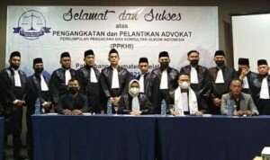 17 Advokat Muda PPKHI Jalani Pengangkatan dan Pelantikan Advokat