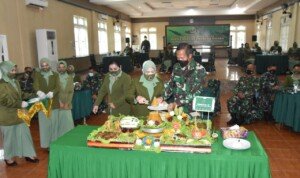 HUT Persit KCK KE- 75, Korem 044/Gapo Gelar Syukuran