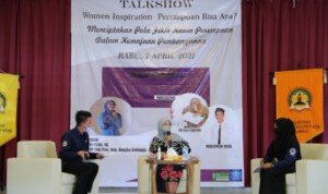 Jadi Narasumber, Melati Erzaldi Beri Motivasi Mahasiswa Stisipol Pahlawan 12