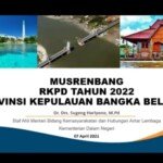 Gubernur Babel : Musrenbang Tahun 2022 Harus Hasilkan Program dan Kebijakan Kuat