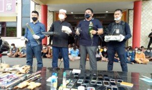 Kampung Narkoba Tangga Buntung Diobrak Abrik Polisi