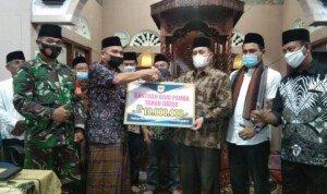 TSR Tanah Datar Sambangi Masjid Ihsan Nagari Tanjung Barulak Batipuh